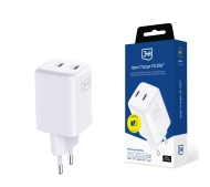 3mk Hyper Charger PD 45W QC4+ PPS 2C Super-Fast Charge 2.0
