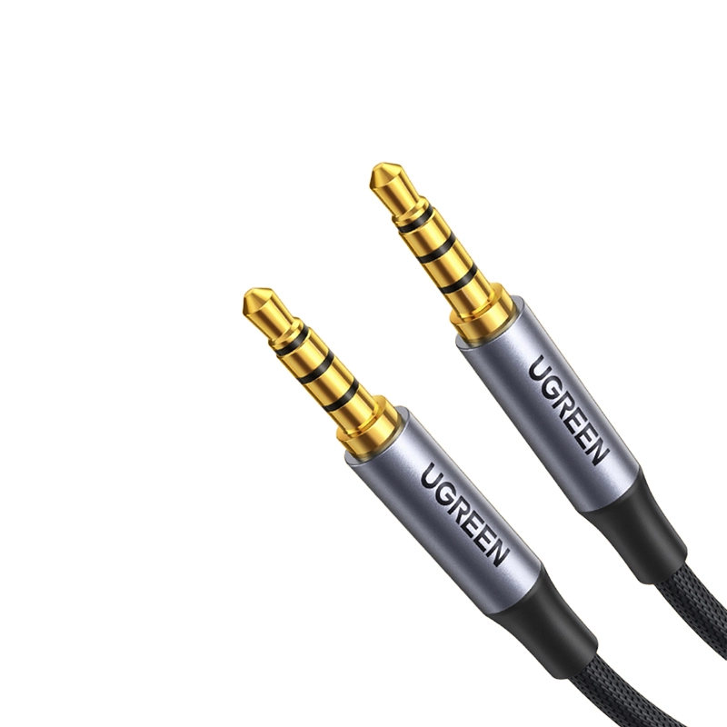 Kabel audio UGREEN AV183 jack 3.5mm AUX, 2m Czarny