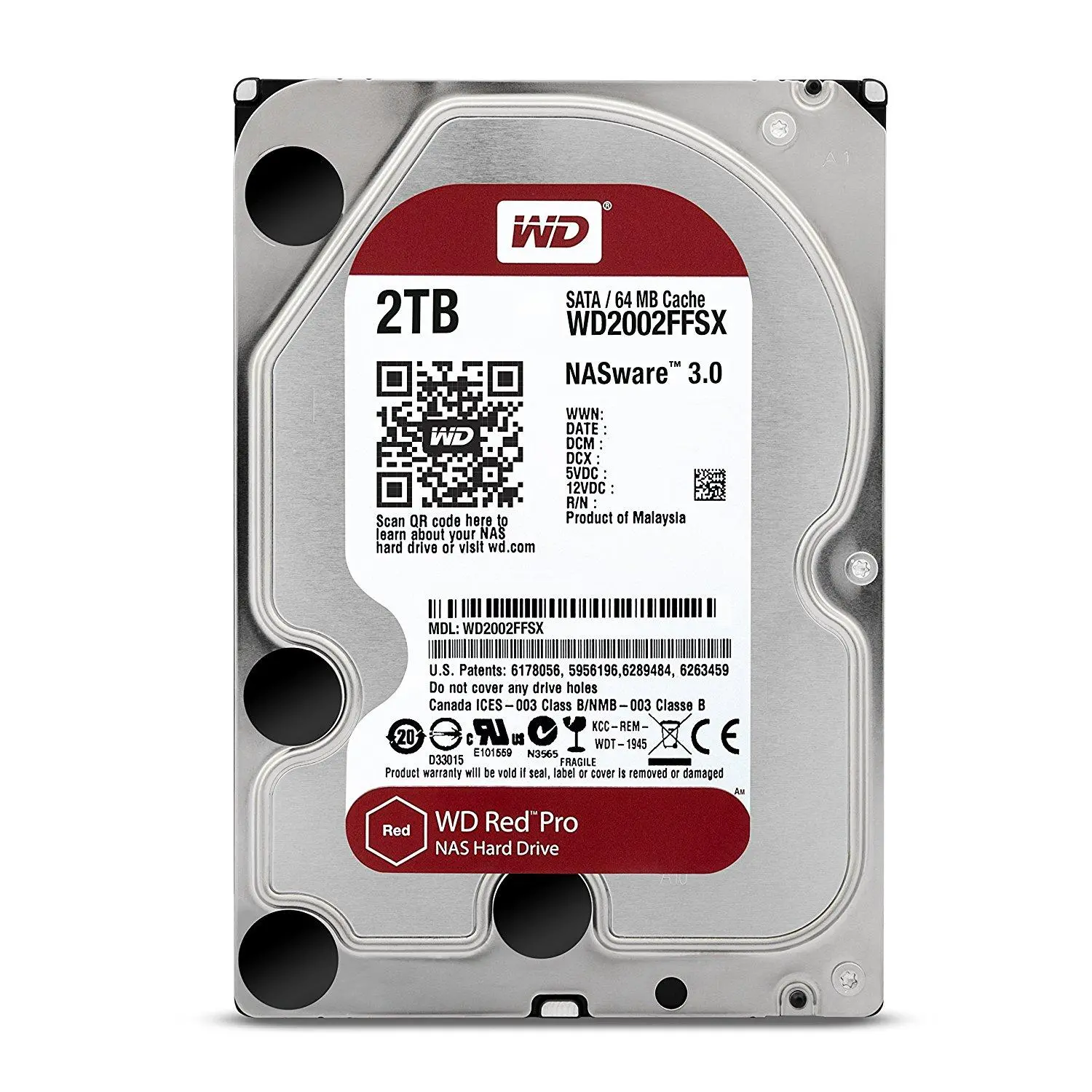 Dysk WD Red Pro WD2002FFSX 2TB 3,5"