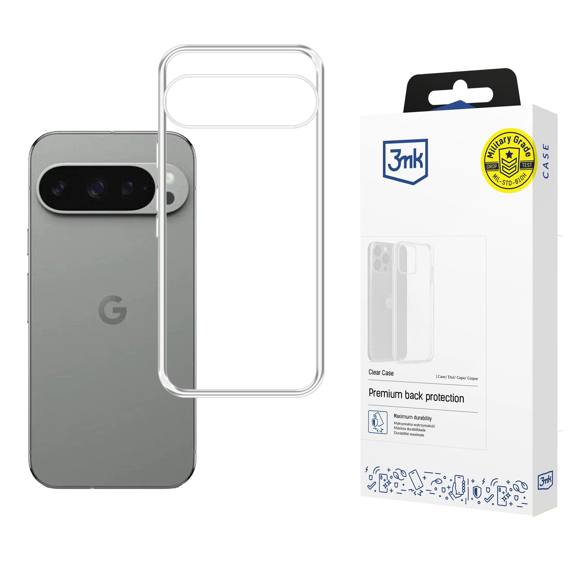 Etui 3mk Clear Case do Google Pixel 10 / 10 Pro