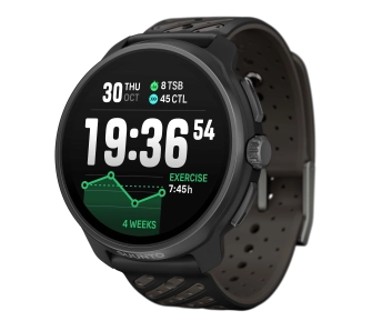 Zegarek sportowy Suunto Race 2 Titanium Black 49mm GPS Czarny-tytanowy