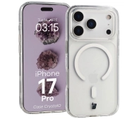 Bizon CrystalO z MagSafe do Apple iPhone 17 Pro przezroczyste