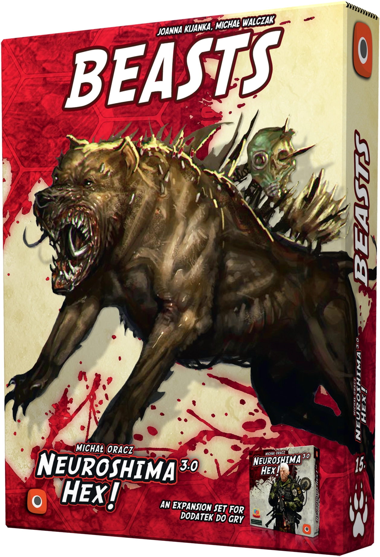 Rozszerzenie do gry Neuroshima Hex 3.0 Beasts