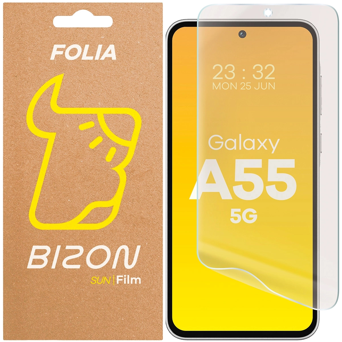 Folia ochronna Bizon matowa Film Sun do Samsung Galaxy A55 5G