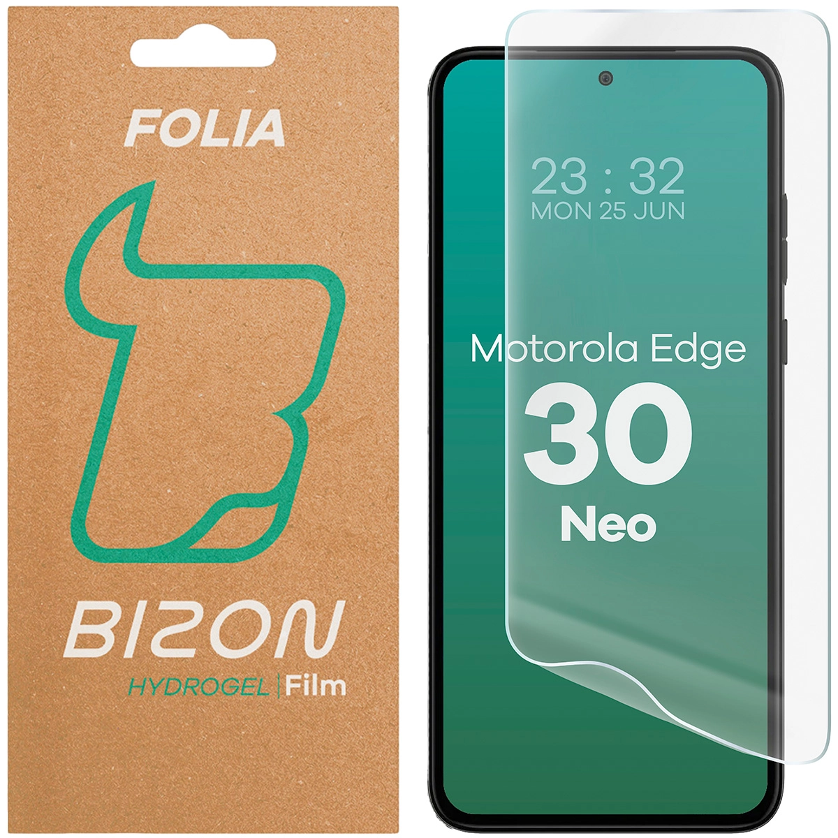 Folia hydrożelowa Bizon na ekran Hydrogel Front do Motorola Moto Edge 30 Neo 1 sztuka