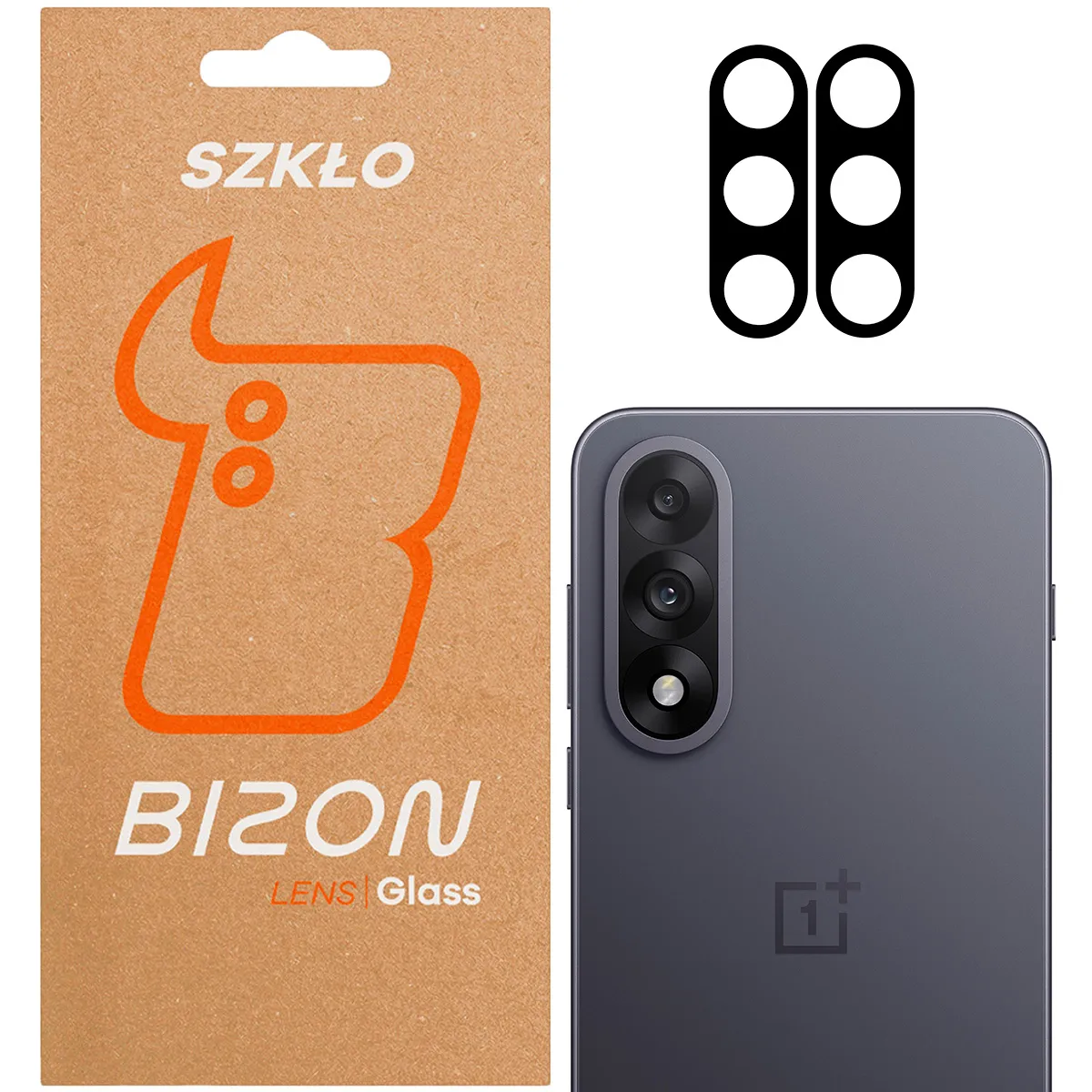 Szkło ochronne Bizon na aparat Silk Lens do OnePlus Nord 5