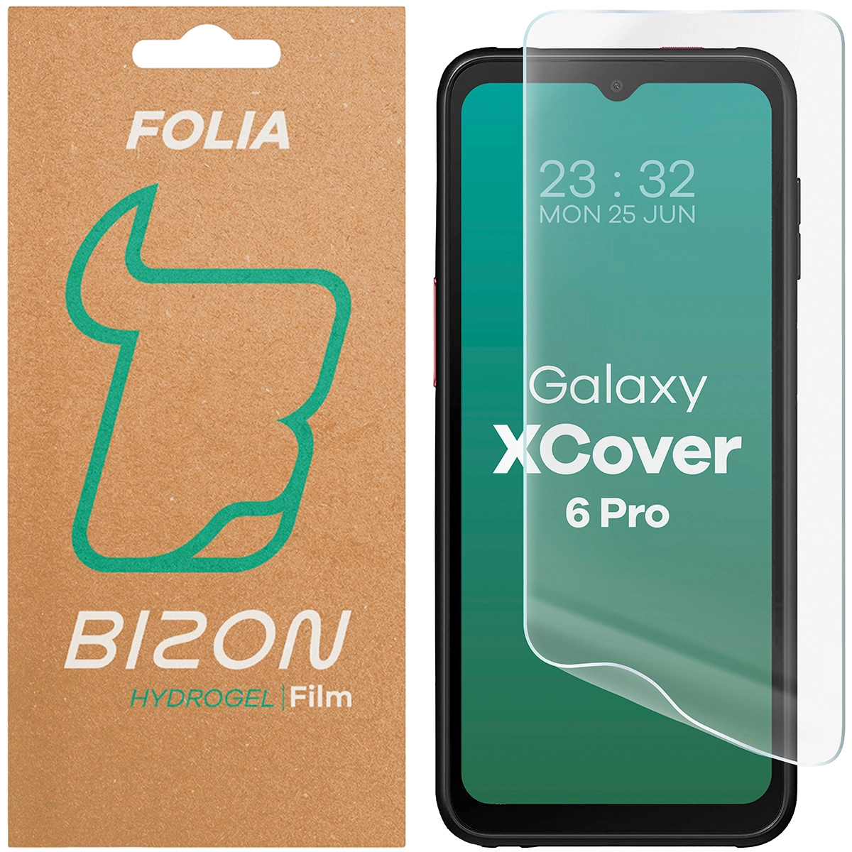 Folia hydrożelowa Bizon na ekran Hydrogel Front do Samsung Galaxy XCover 6 Pro 1 sztuka