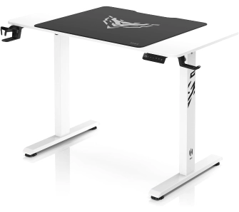 Biurko Diablo Chairs X-Tensio 1100 110cm Regulacja wysokości Biały