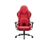 Diablo Chairs X.One Prime Normal Size Bloody Mary Gamingowy Do 140kg Tkanina Czerwony