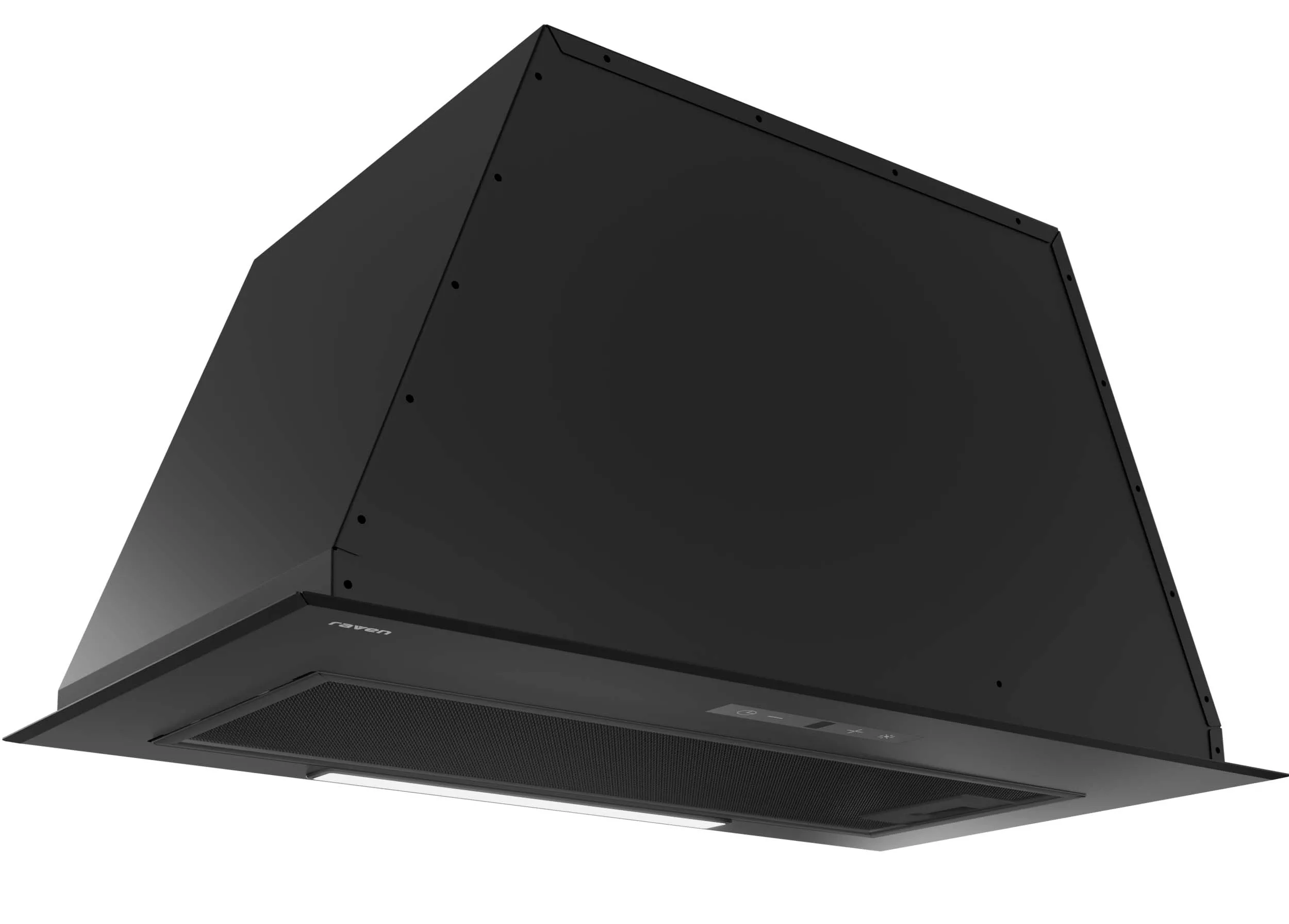 Okap Raven EOW002C Czarny