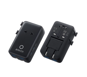 Adapter podróżny Anker Nano 5w1 (A9215H11) 20W 2x USB-A, 2x USB-C Czarny