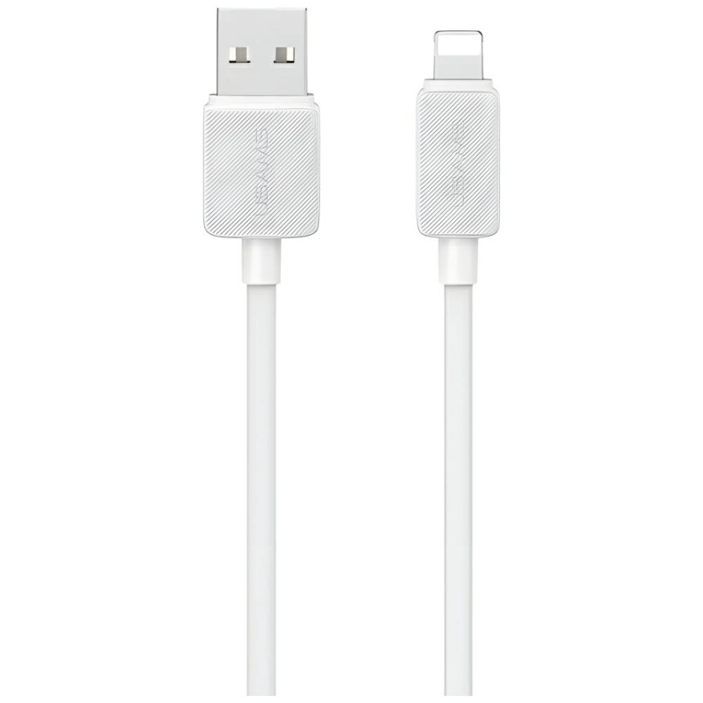 Kabel USAMS KY Series 2.4A USB-A do Lightning 1m Biały