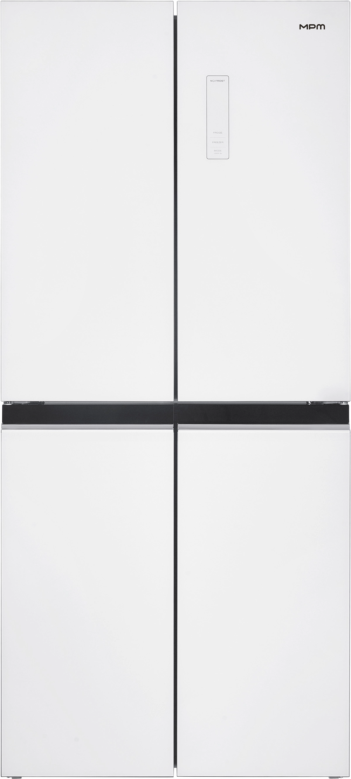 Lodówka MPM SBS 434-SBF-16/D  Pełny No Frost 180cm Biały