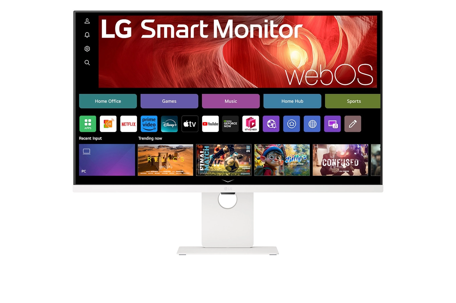 Monitor LG MyView Smart 37U730SA-W 	36,5" 4K IPS 60Hz 5ms webOS