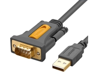 UGREEN CR104 USB - DB9 RS-232 2m Czarny