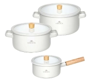 Gerlach Natur Enamel  Indukcja Emalia 6 elementów