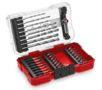 Zestaw wierteł i końcówek wkręcających Einhell M-Case 49108753 (33 szt.)