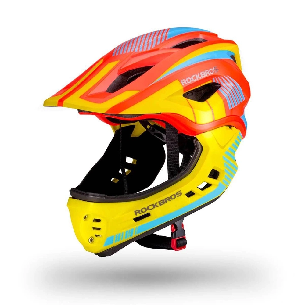 Kask RockBros TT-32SOYB-M M Żółto pomarańczowy