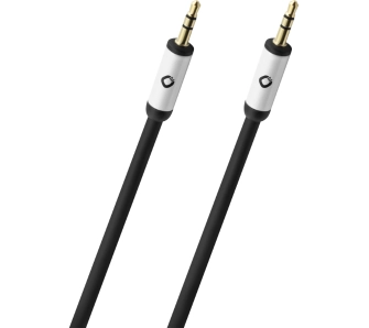 Kabel  audio Oehlbach 60011 jack 3,5mm 0,5m Czarny