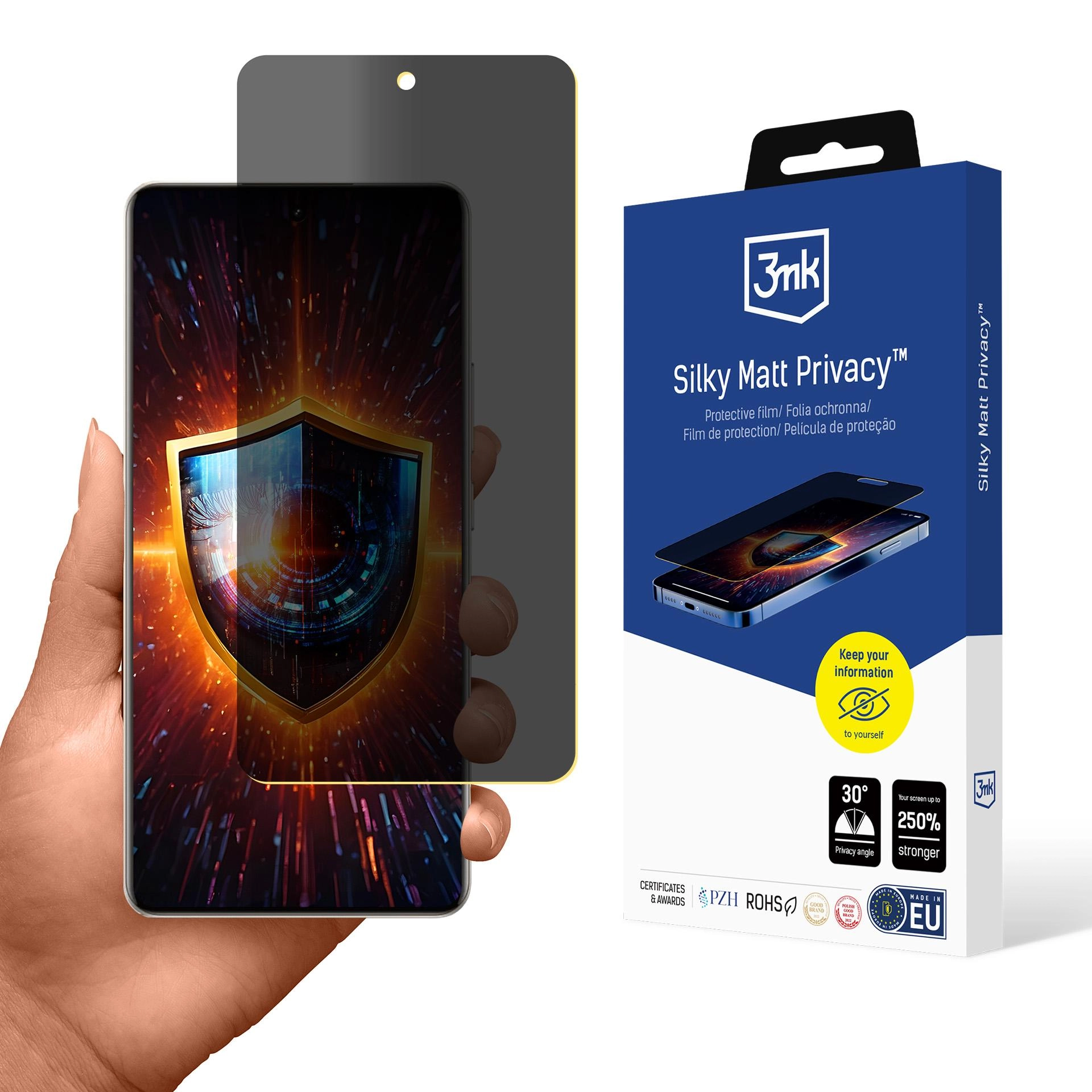 Folia ochronna 3mk Silky Matt Privacy do Realme 15 Pro 5G