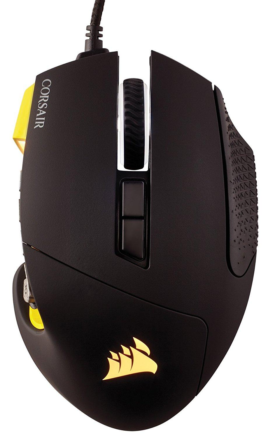 Myszka Corsair Scimitar PRO RGB (czarno-żółta)