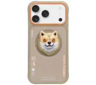 Nimmy Glasses Cool Dog MagSafe do iPhone 17 Pro Beżowy