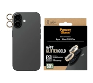 PanzerGlass Hoops Glitter do iPhone 17 / 16 / 16 Plus Złoty