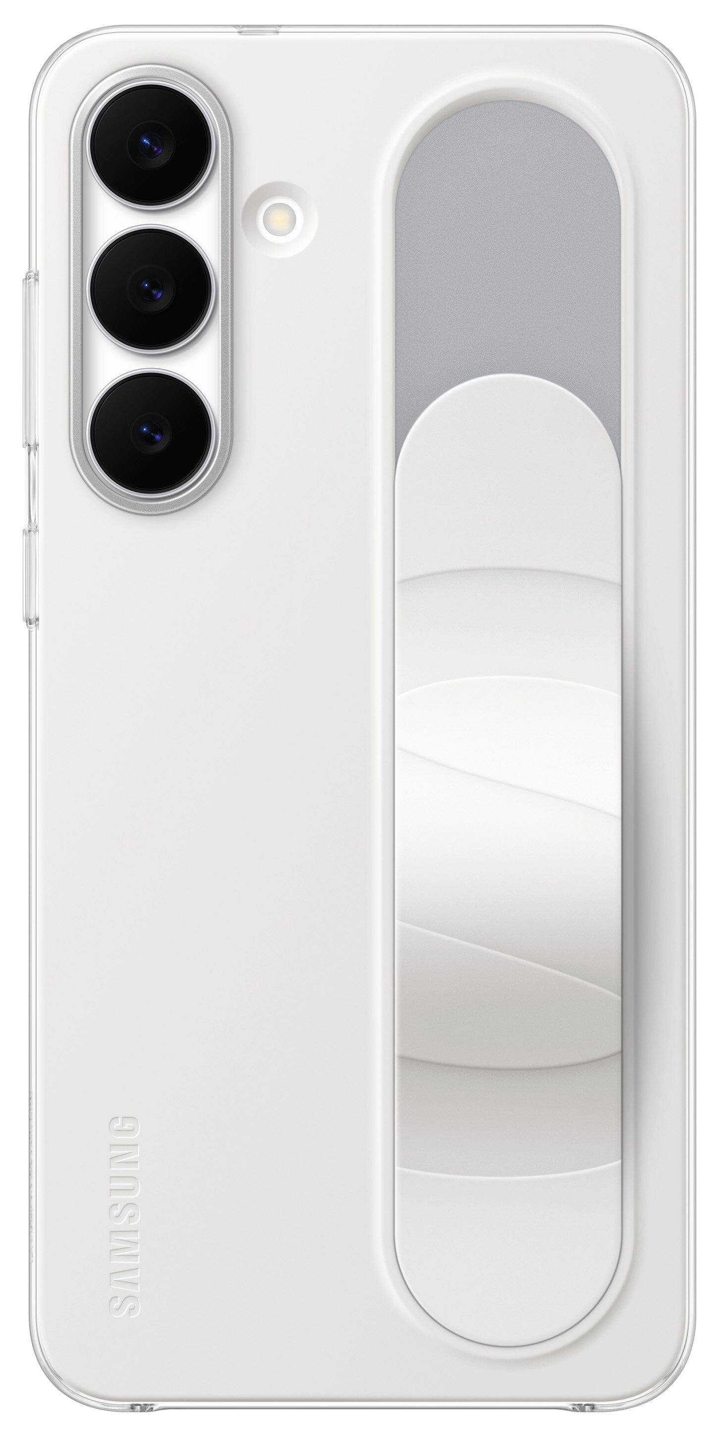 Etui Samsung Standing Grip Case do Galaxy S25 FE Biały