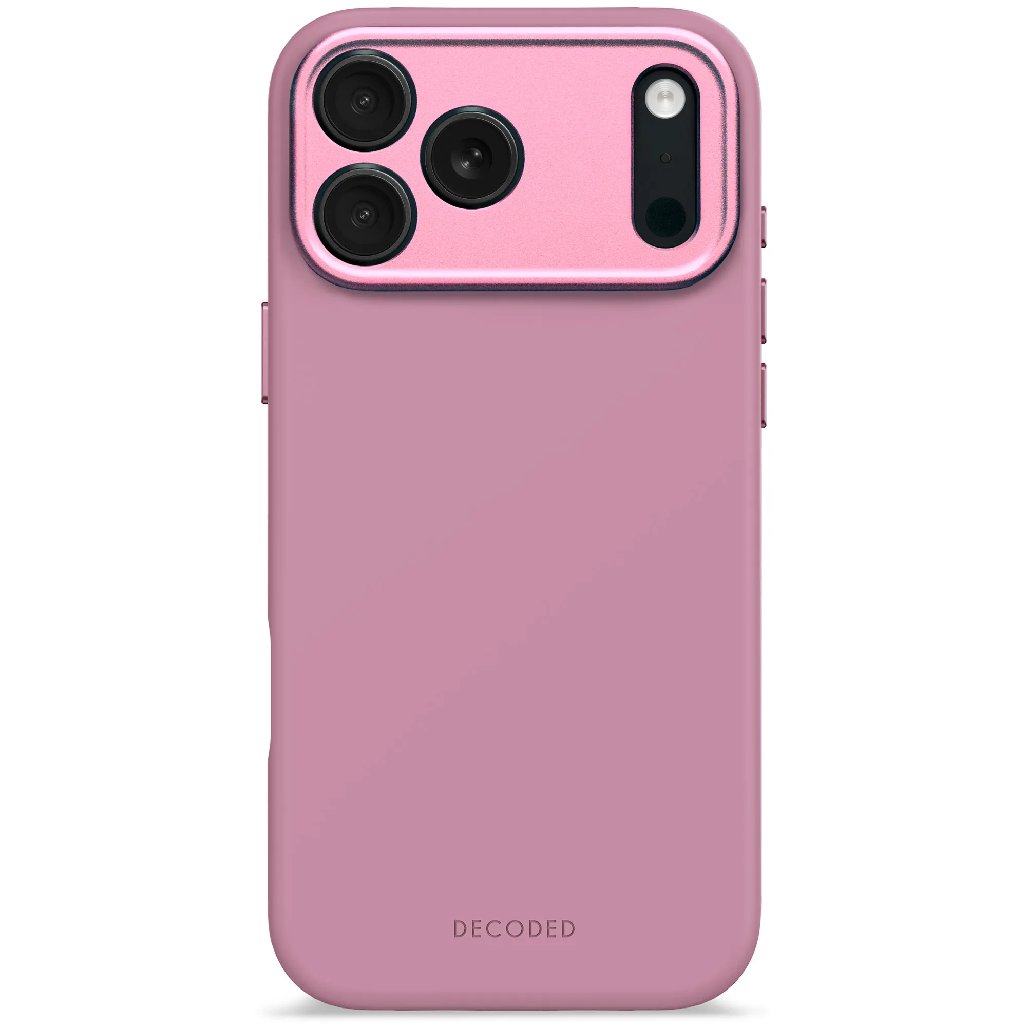 Etui Decoded Silicone MagSafe do iPhone 17 Pro Max Różowy