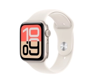 Apple Watch SE 3gen GPS + Cellular koperta 40mm z aluminium Księżycowa poświata pasek sportowy Księżycowa poświata S/M