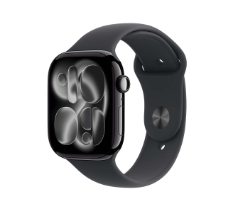 Apple Watch Series 11 GPS + Cellular 46mm z aluminium Onyx Pasek sportowy Czarny M/L