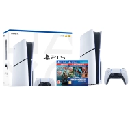 Sony PlayStation 5 Slim E Chassis (PS5) 1TB z napędem + God of War + Uncharted: Kolekcja Nathana Drake'a