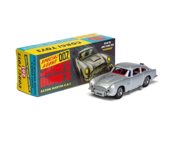 Model Corgi James Bond Aston Martin DB5 Srebrny