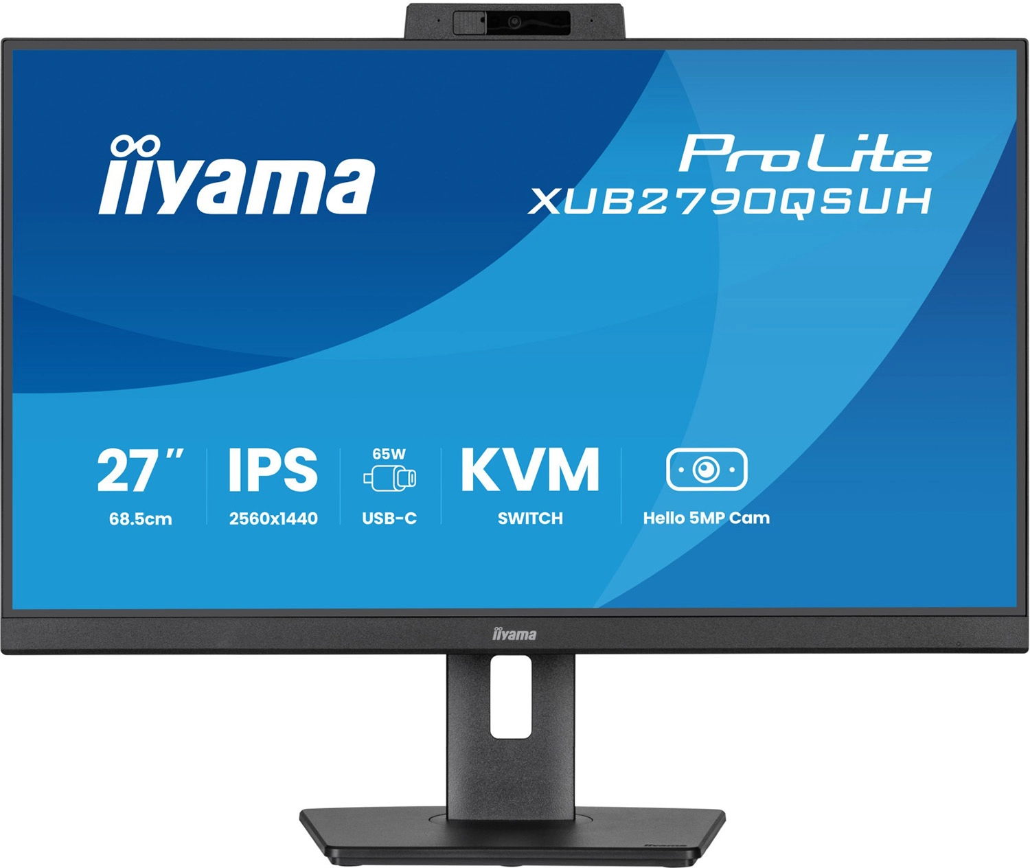 Monitor iiyama ProLite XUB2790QSUH-B2 27" 2K IPS 100Hz 0,4ms MPRT