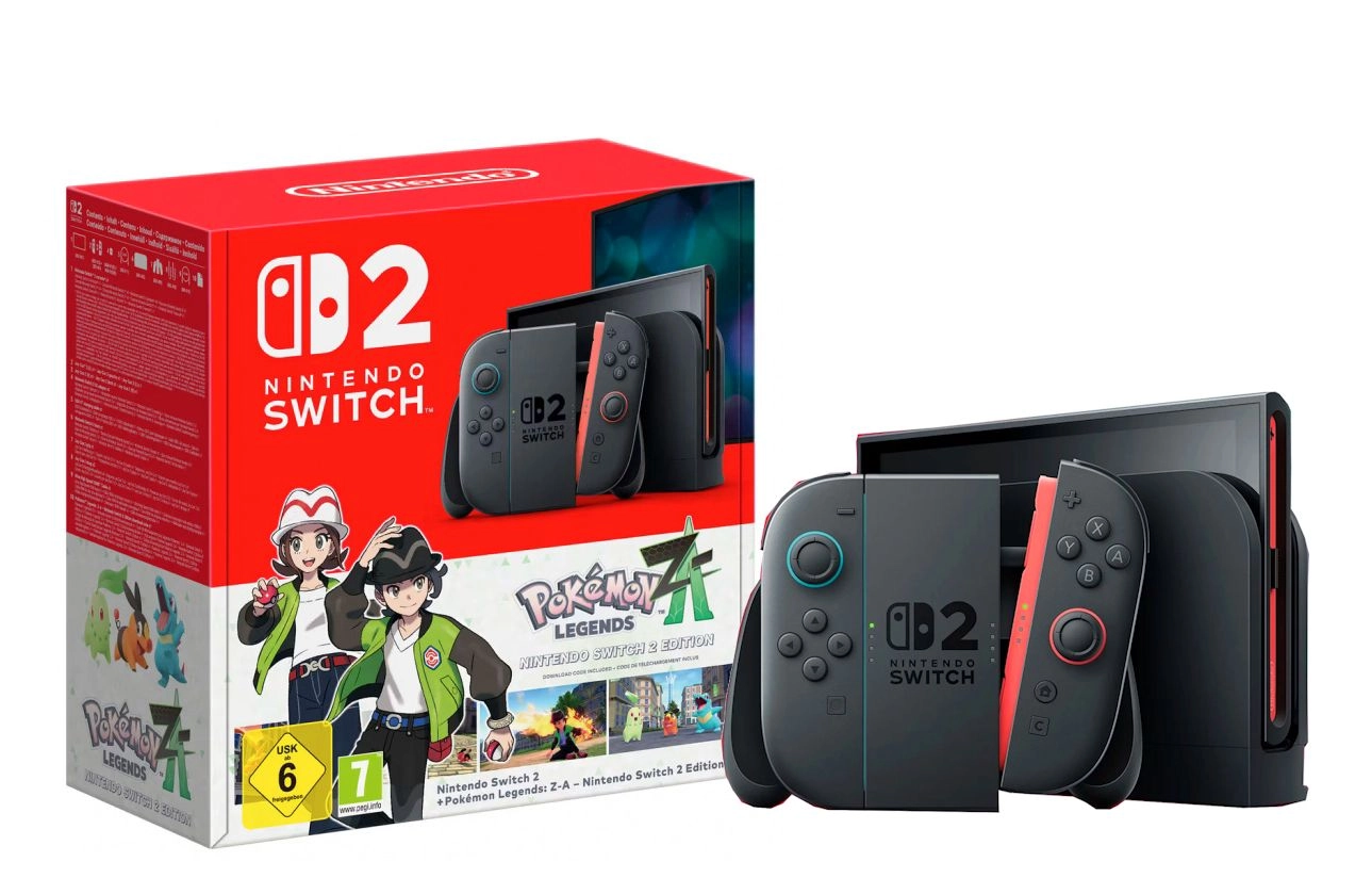 Konsola Nintendo Switch 2 Joy-Con Czarny + Pokémon Legends Z-A