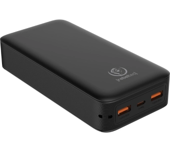 Powerbank Rebeltec P20 LCD PD LAMP 20000mAh 22,5W Czarny
