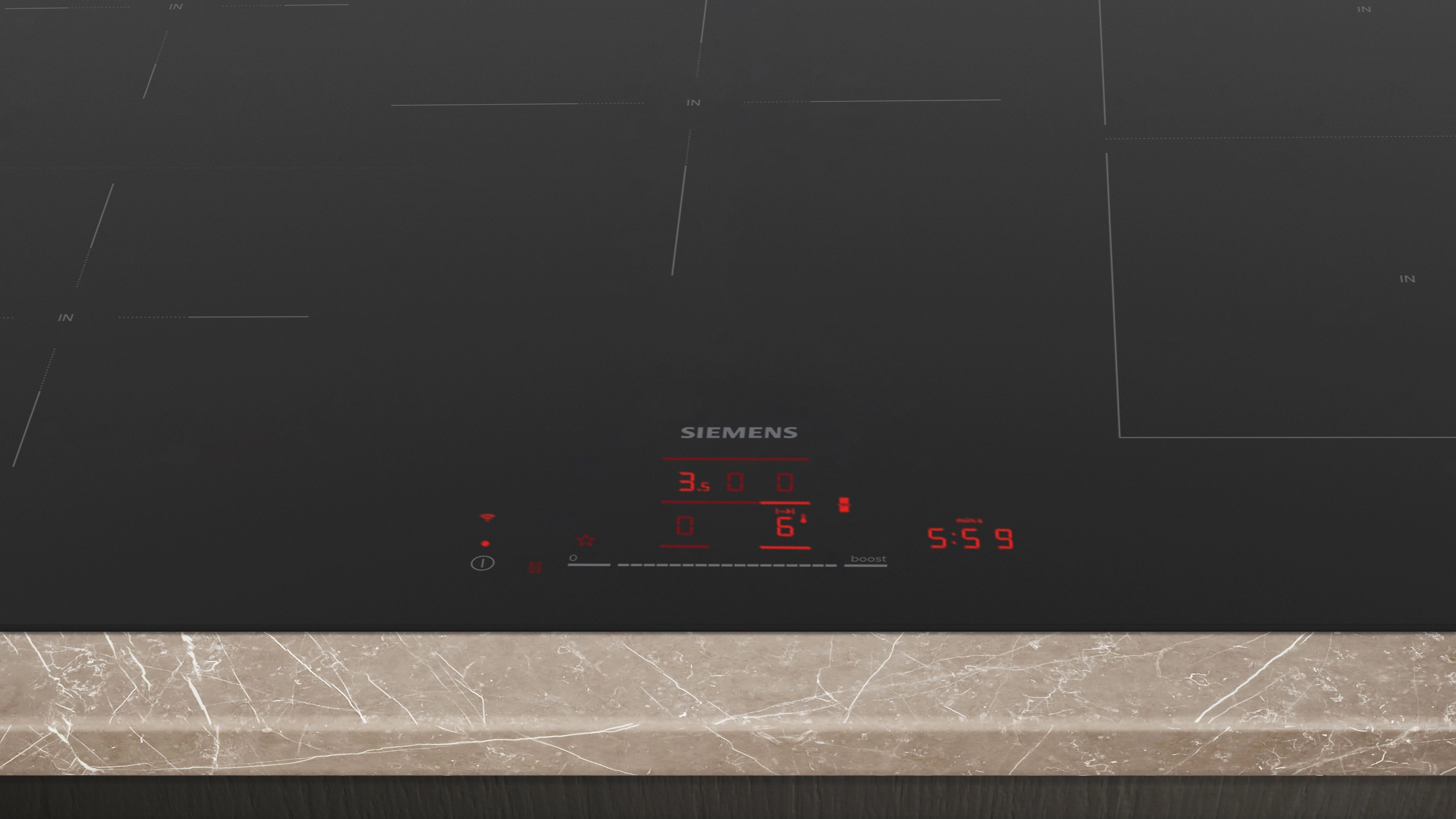 фото Индукционная варочная поверхность Siemens ED81AHWB1E 1