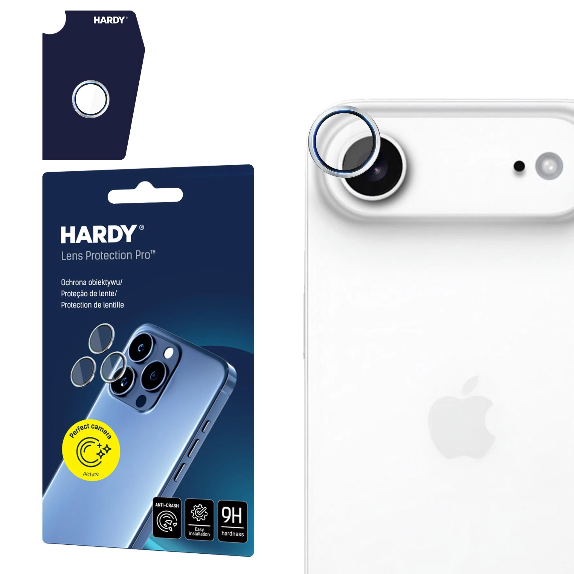 Szkło hartowane 3mk HARDY Lens Protection Pro (1LENS) do Apple iPhone Air