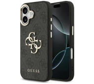 Guess Big 4G Classic Logo do iPhone 17 czarny złoty