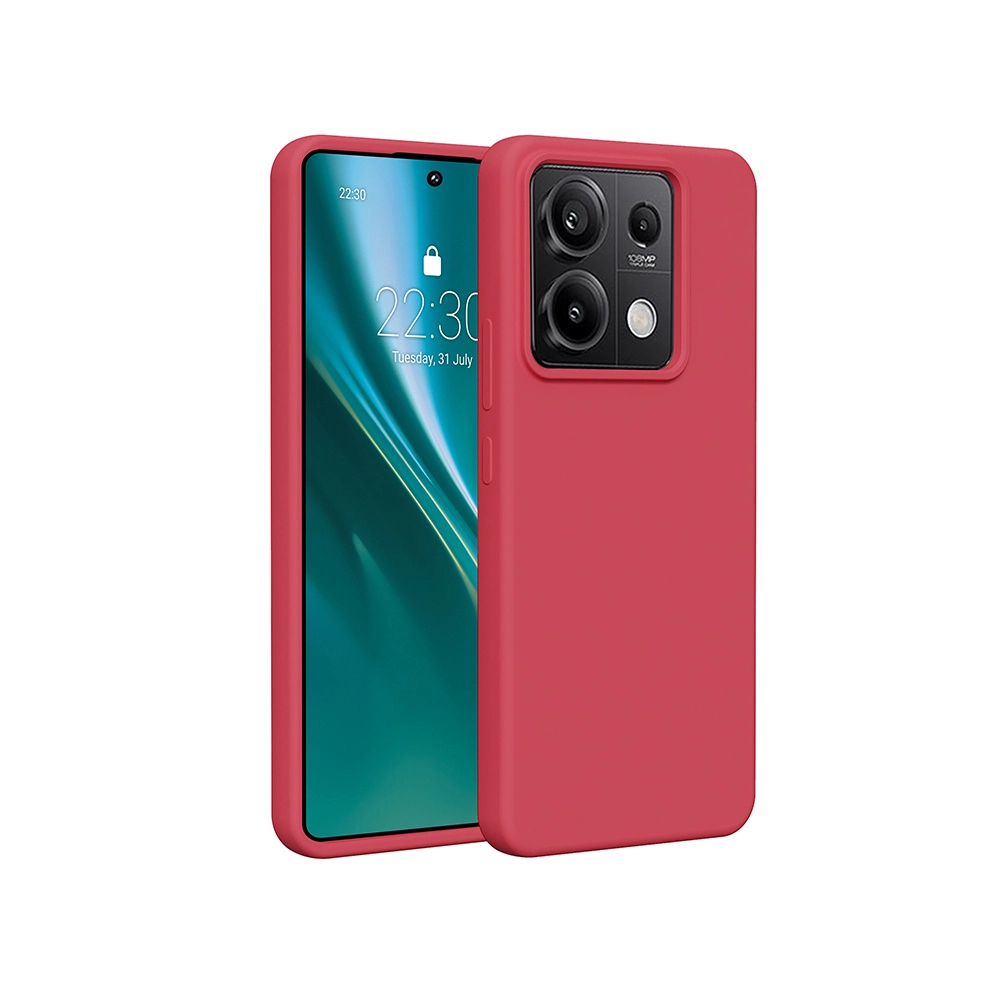 Etui Etteri Silicone Case do Xiami Redmi Note 13 Pro Malinowy