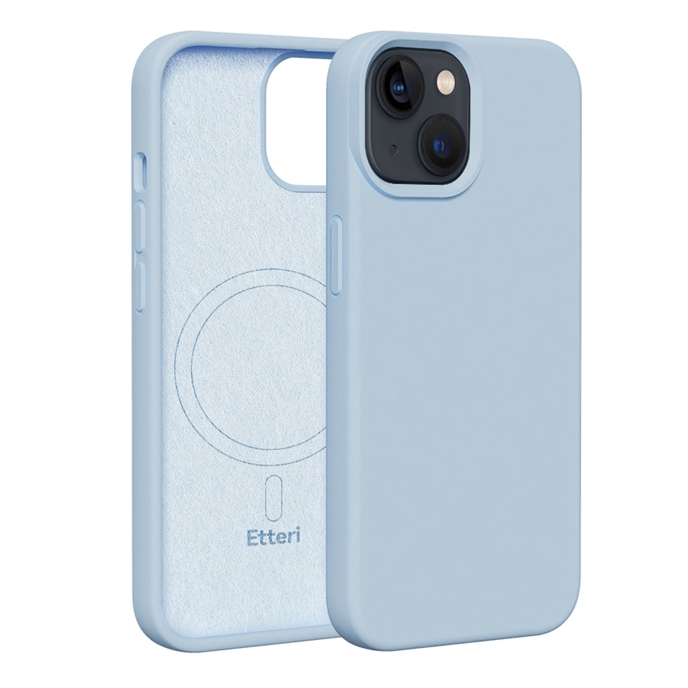 Etui Etteri Silicone Case do iPhone 14 Niebieski