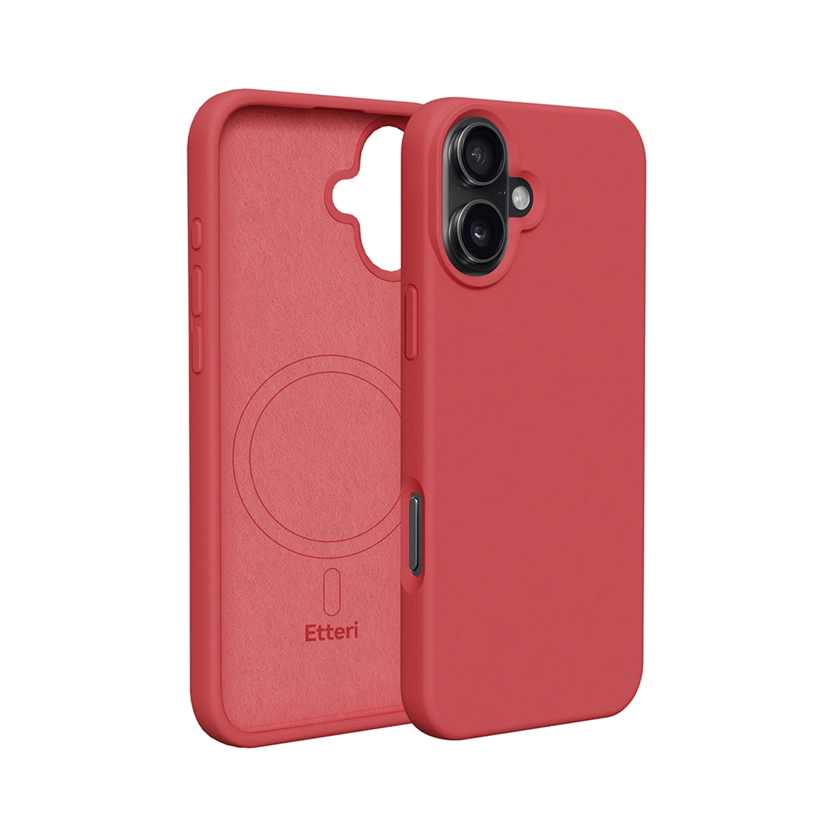 Etui Etteri Silicone Case do iPhone 16 Malinowy