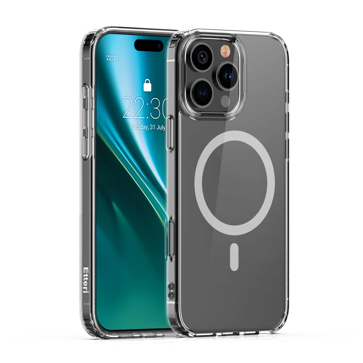 Etui Etteri Color Mag do iPhone 16 Pro Max Szary