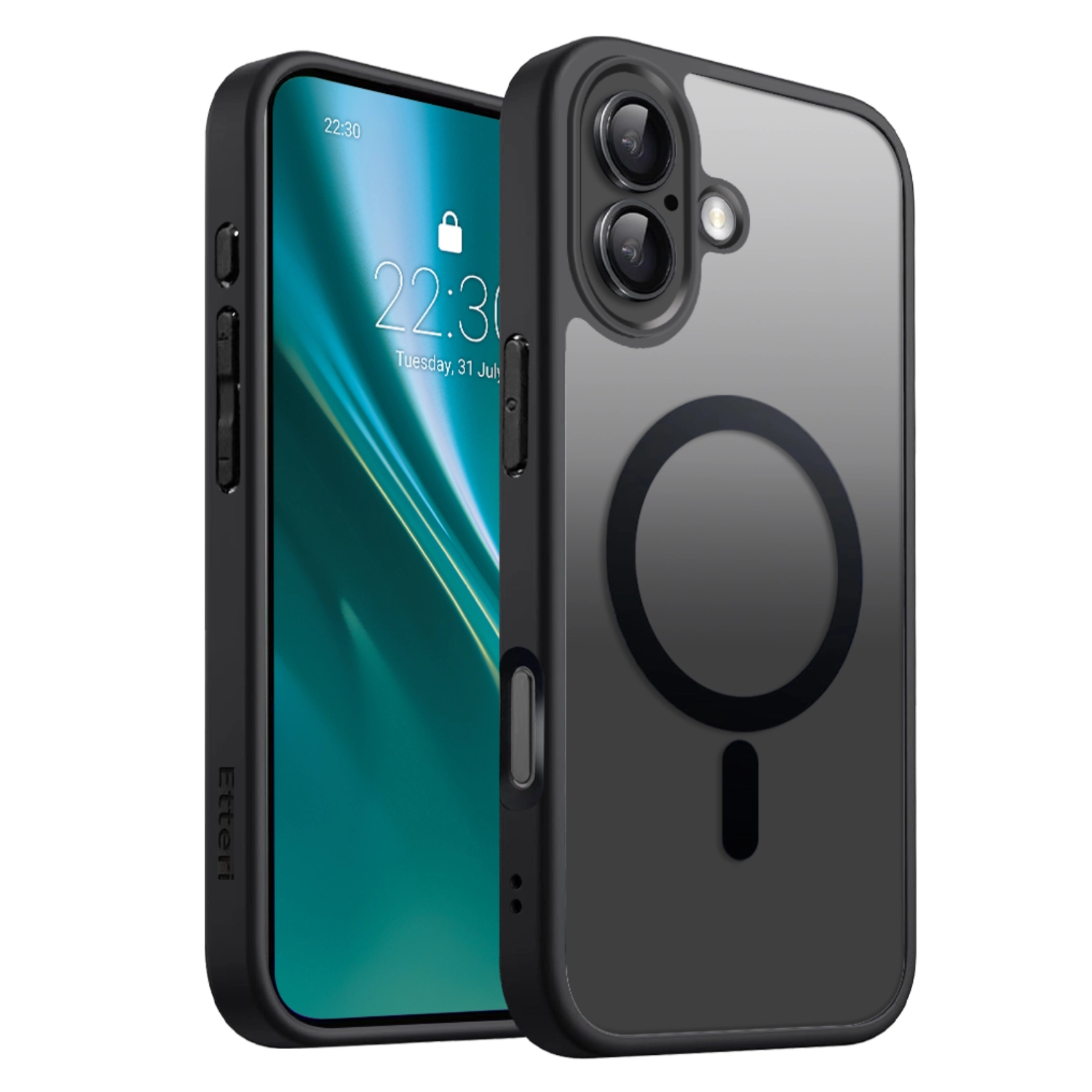 Etui Etteri Matt Mag do iPhone 17 Czarny