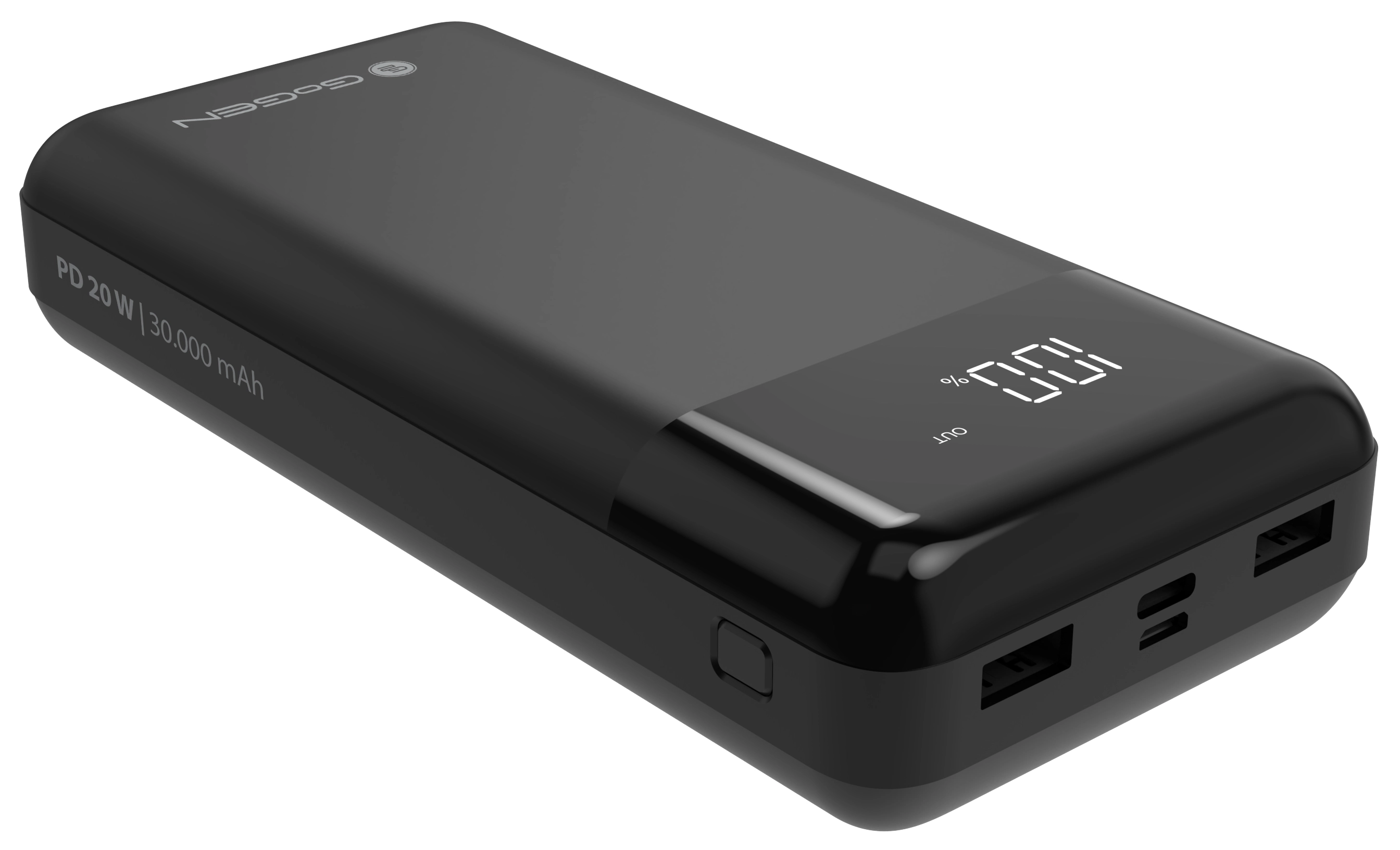 Powerbank GoGEN PB300001B 30000mAh 20W Czarny