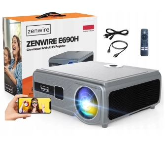 Projektor Zenwire KPROE690H LED Full HD Android TV Wi-Fi Bluetooth
