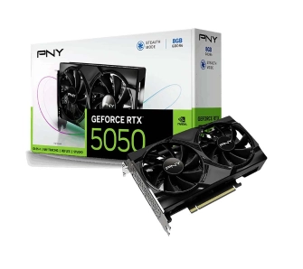 Karta graficzna PNY GeForce RTX 5050 Single Fan 8GB GDDR6 128bit DLSS 4