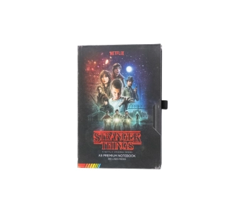Notatnik Pyramid Premium A5 Notebook Stranger Things VHS Season One
