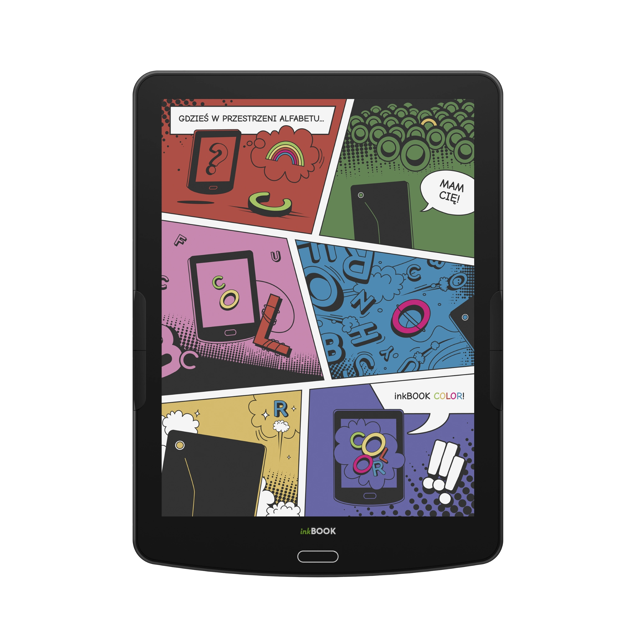 Czytnik E-booków inkBOOK Focus Color 7,8" Wi-Fi Czarny