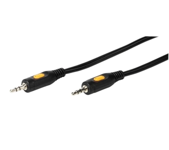 Kabel audio Vivanco 46098 jack 3,5mm 0,75m Czarny